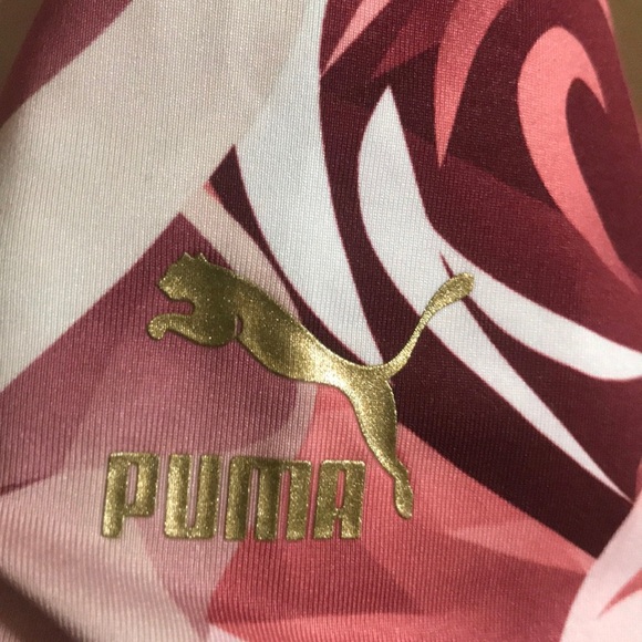 Puma floral activewear shirt - Picture 3 of 4